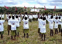 First World Migratory Bird Day in Kenya, 2006 © Catherine Lehmann