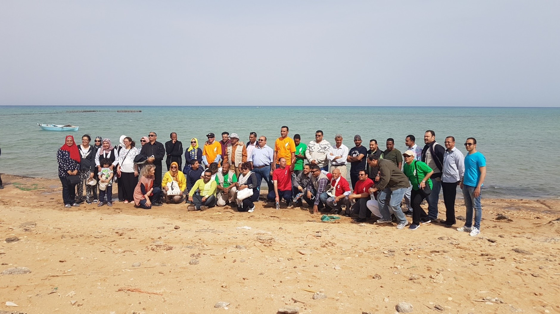 Group photo of the participants at WMBD celebration in Egypt